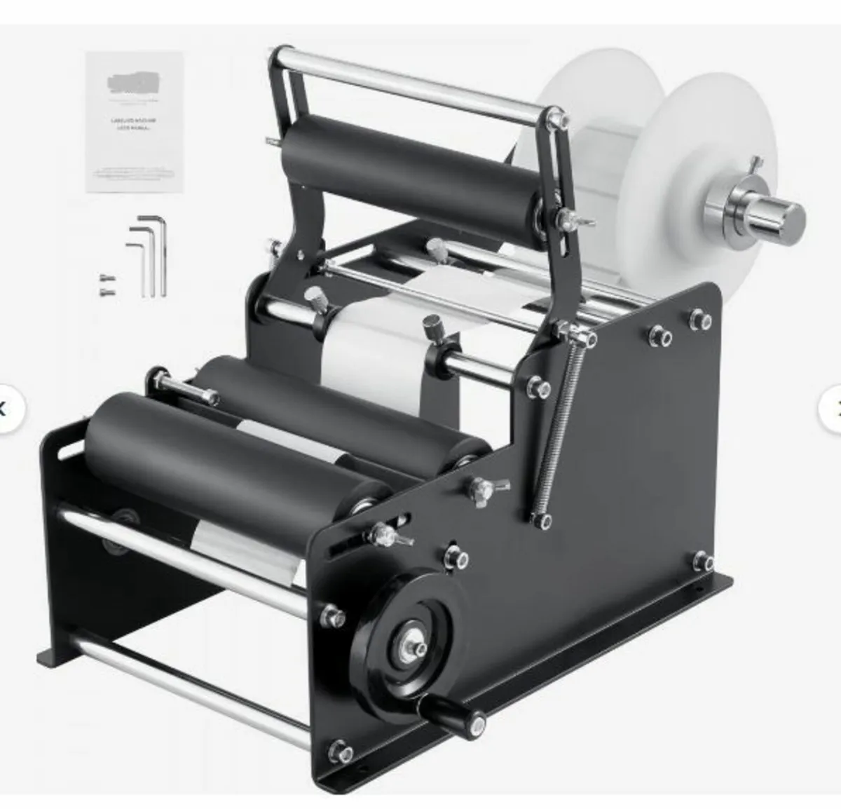 Manual Round Labeling Machine, 15-20pcs/min - Image 1