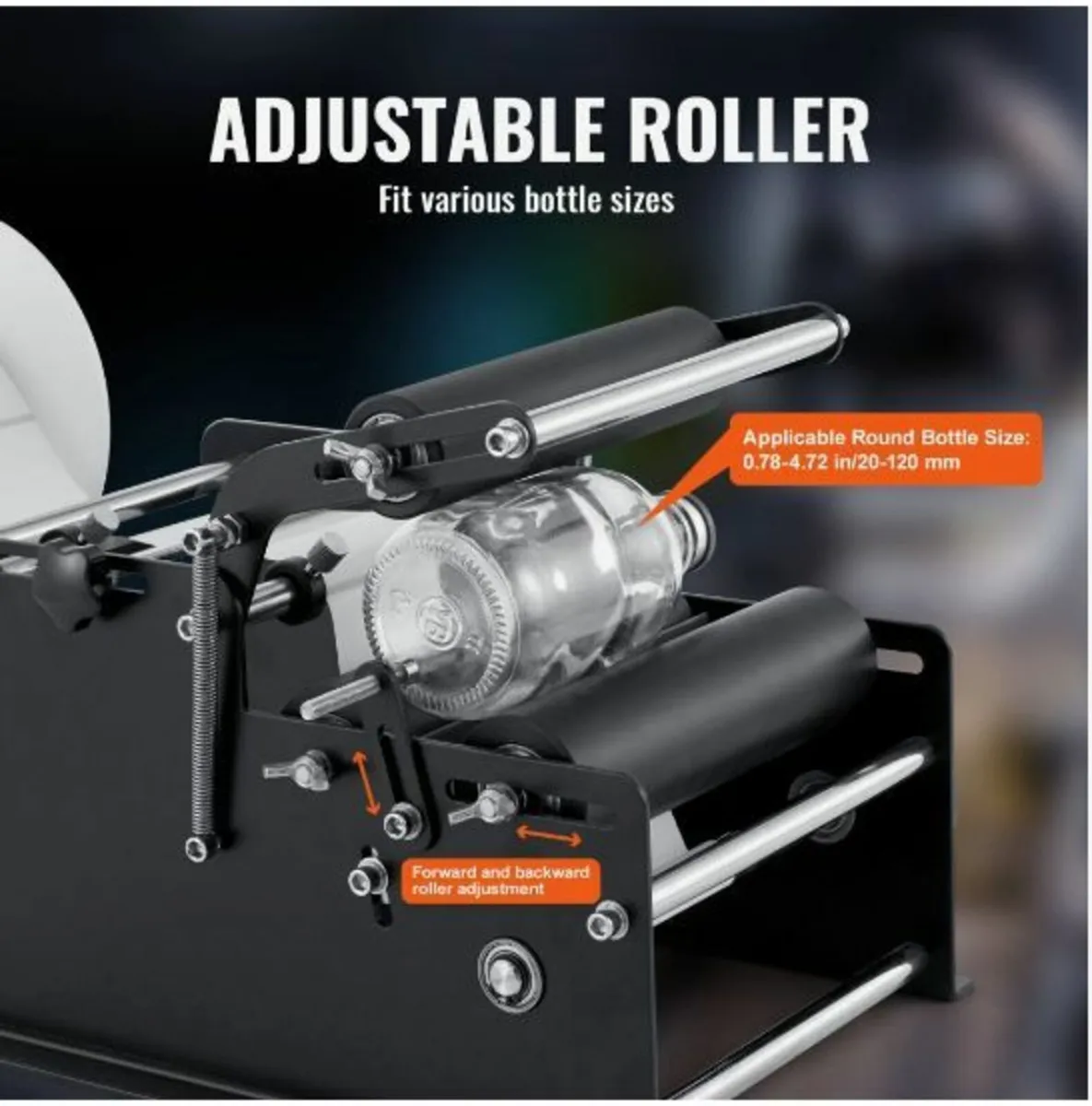 Manual Round Labeling Machine, 15-20pcs/min - Image 2