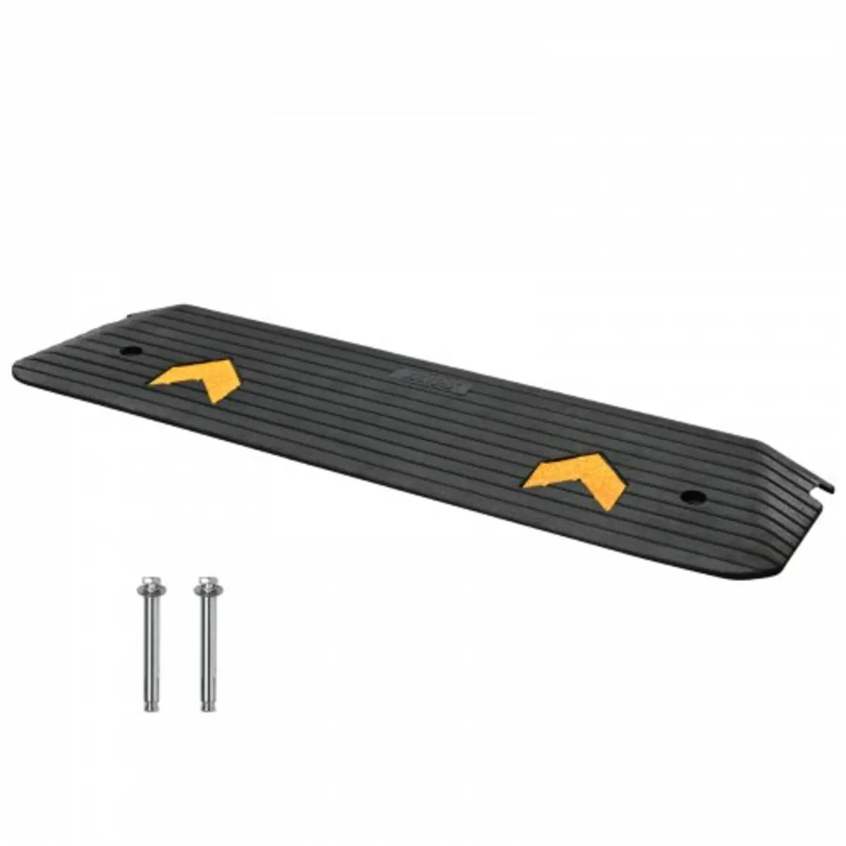 Upgraded Rubber Threshold Ramp, 1" Rise Wheelchair - Image 1