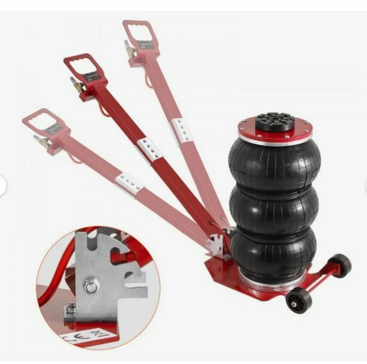 ir Jack, 3 Ton/6600 lbs Triple Bag Air - Image 1
