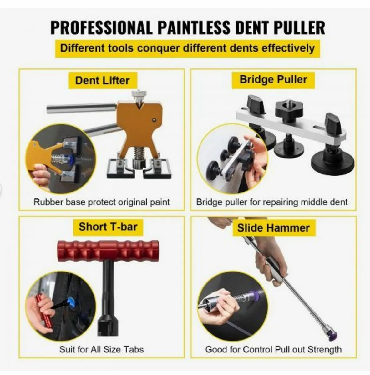 Dent Removal Tool, 89 Pcs Paintless - Image 3