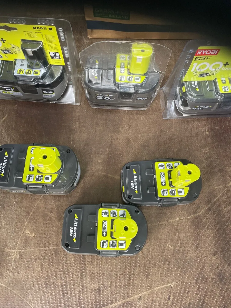 Ryobi battery’s - Image 1
