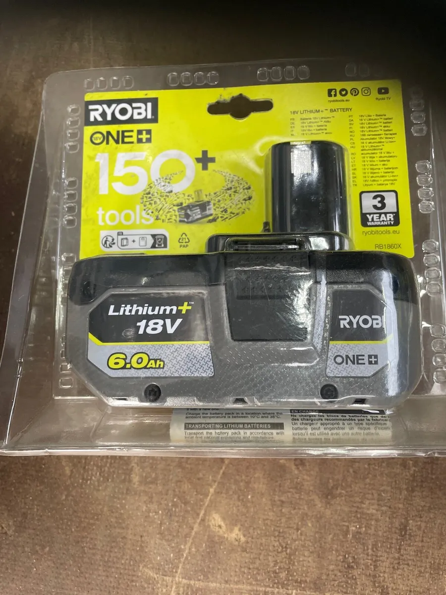 Ryobi battery’s - Image 2