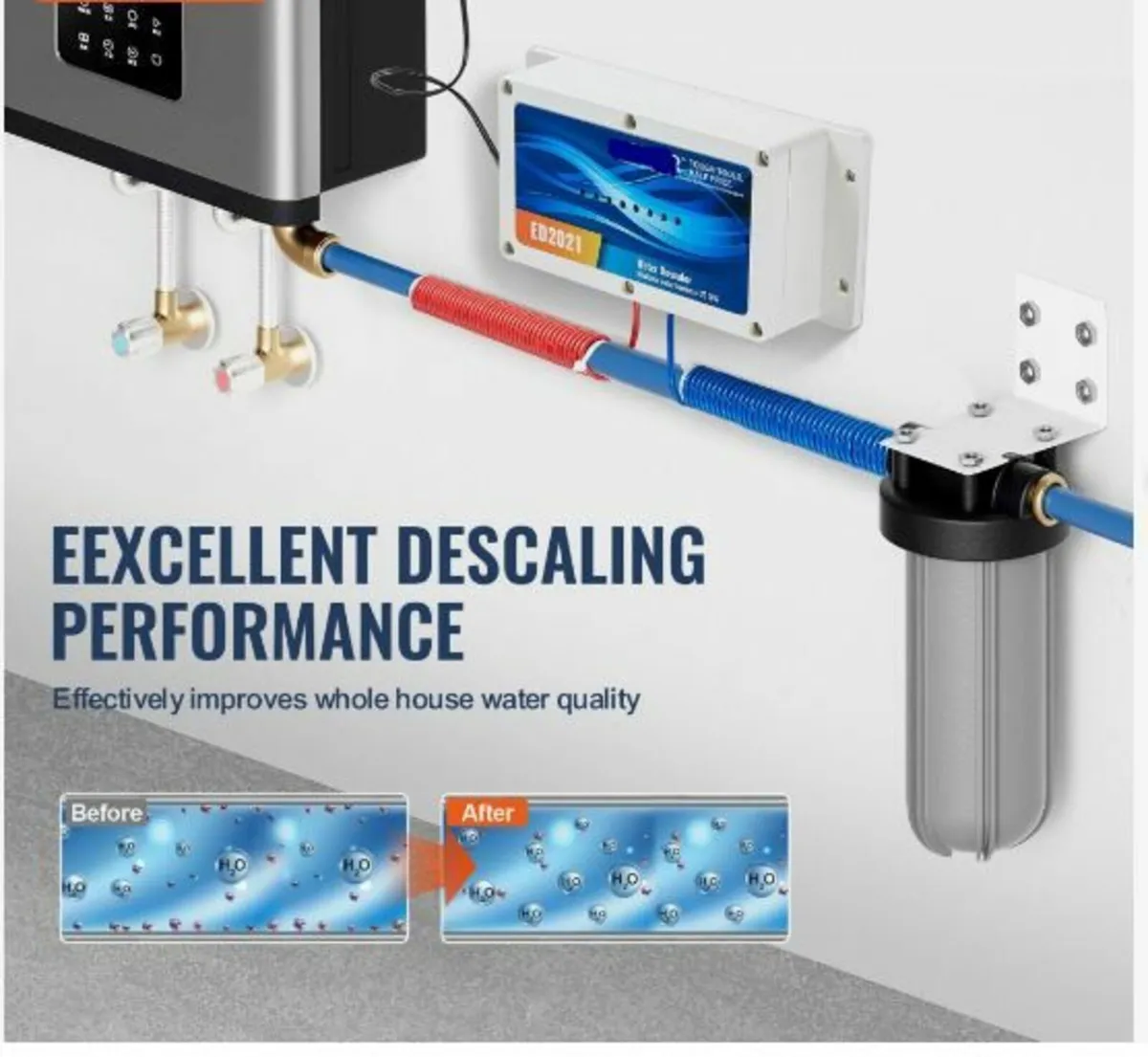 Electronic Water Descaler System Whole House - Image 2