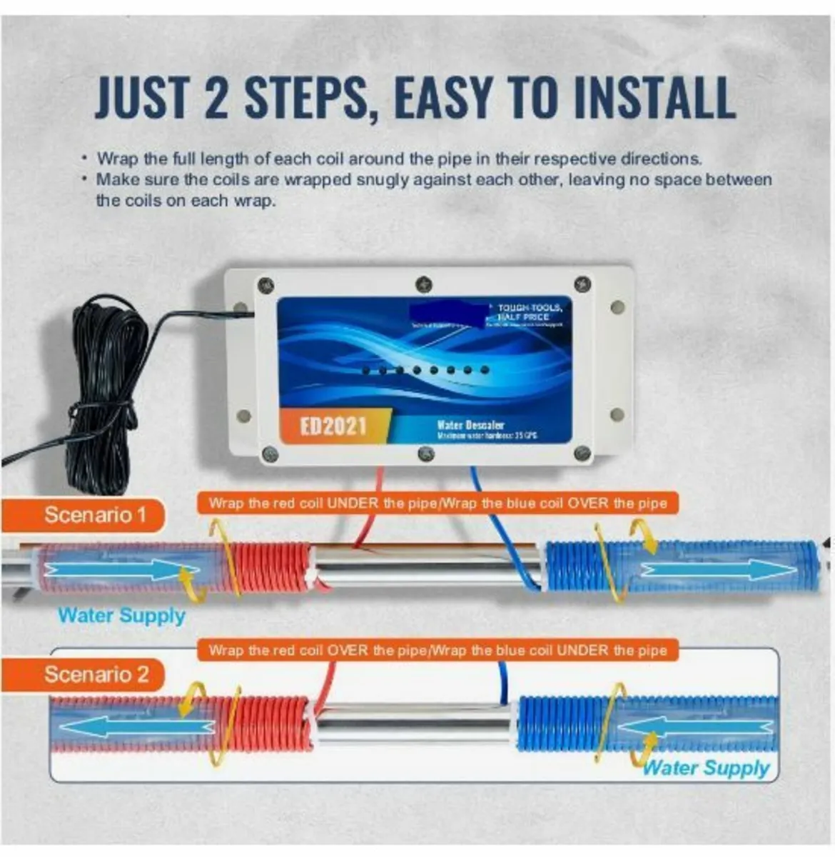 Electronic Water Descaler System Whole House - Image 3