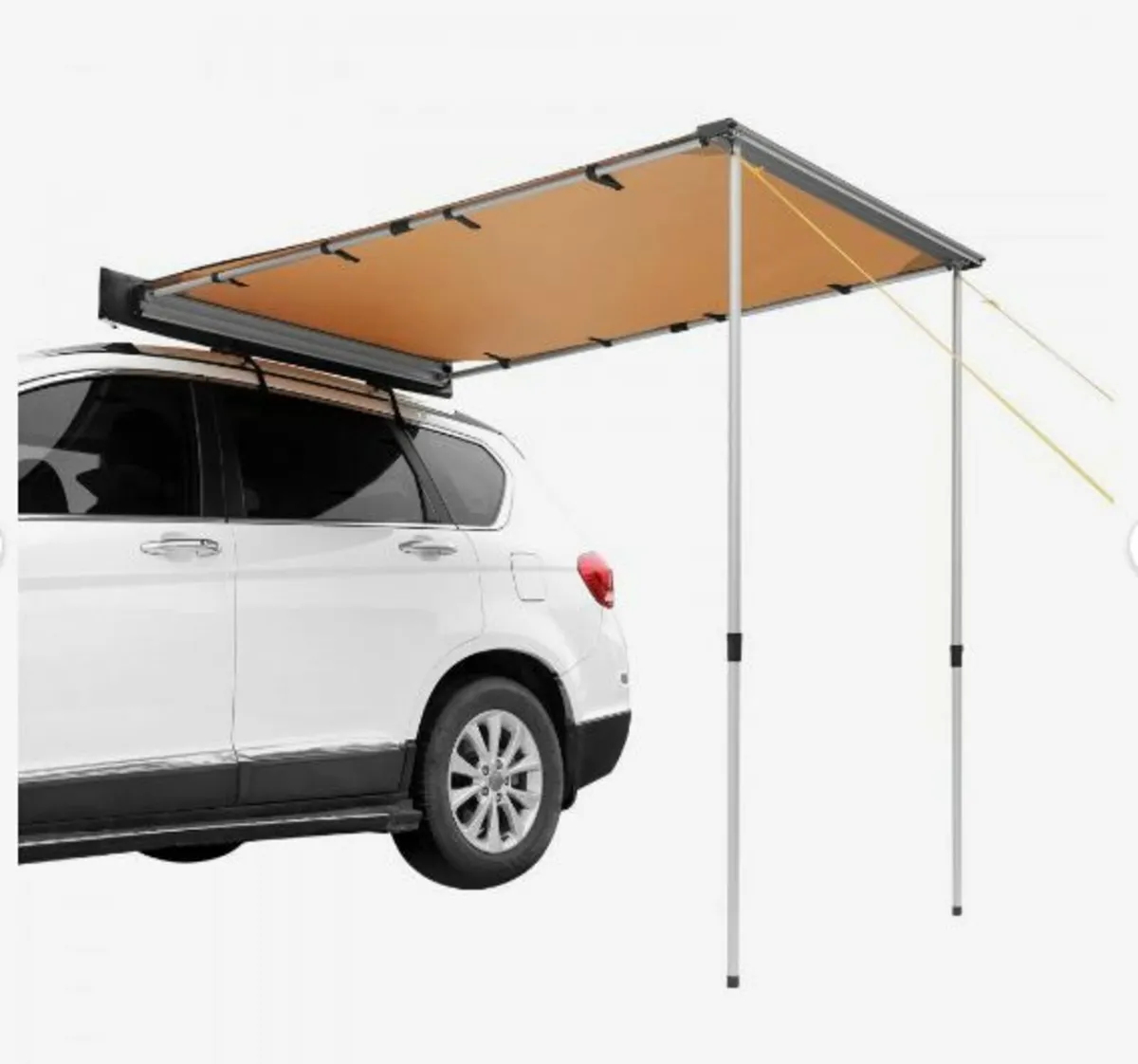 Car Side Awning, Large 4.6'x6.6' Shade Coverage - Image 1