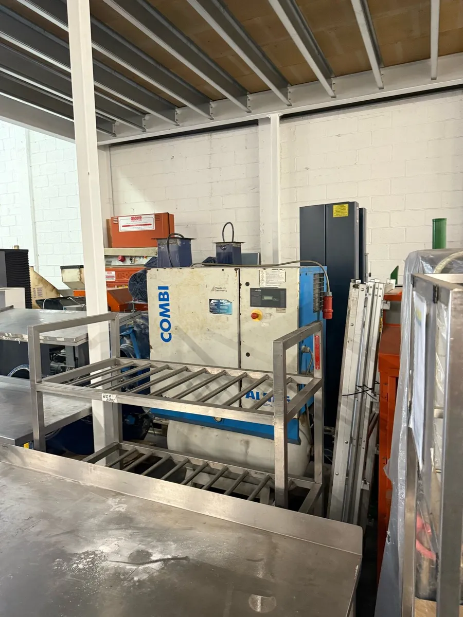 Trolleys, pallet wrappers, work benches, bins,vans - Image 2