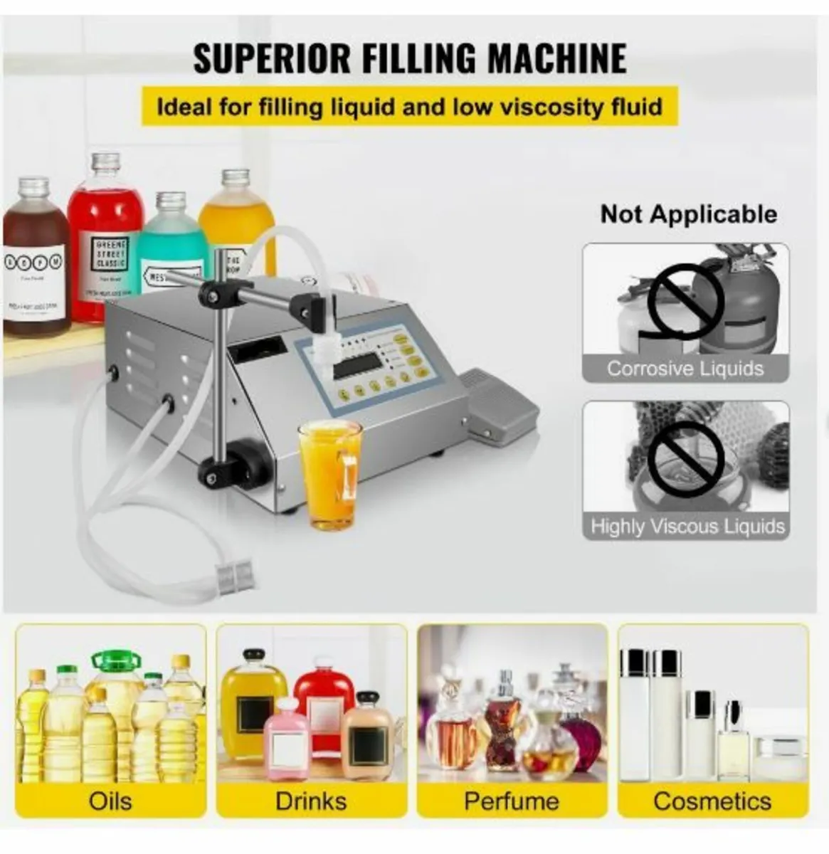 Liquid Filling Machine 2-3500ml GFK-160 LCD - Image 3