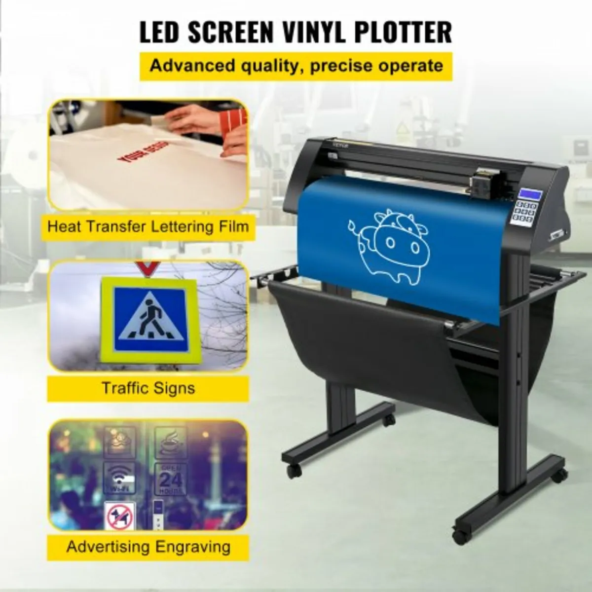 Vinyl Cutter, 870mm Vinyl Plotter, LED Screen Plot - Image 3