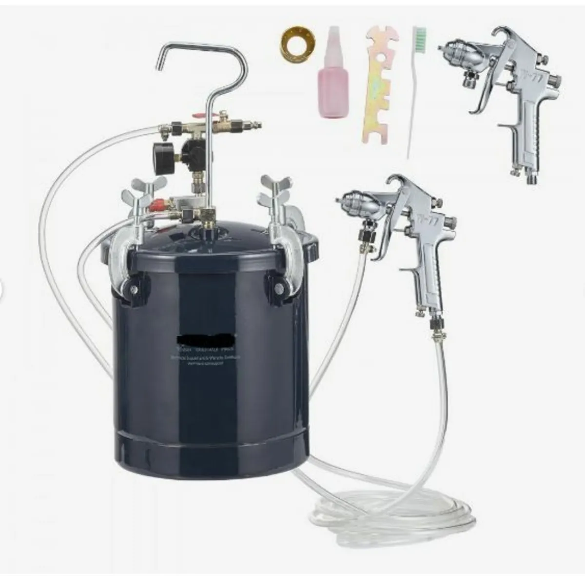 Spray Paint Pressure Pot Tank, 10L/2.5gal - Image 1