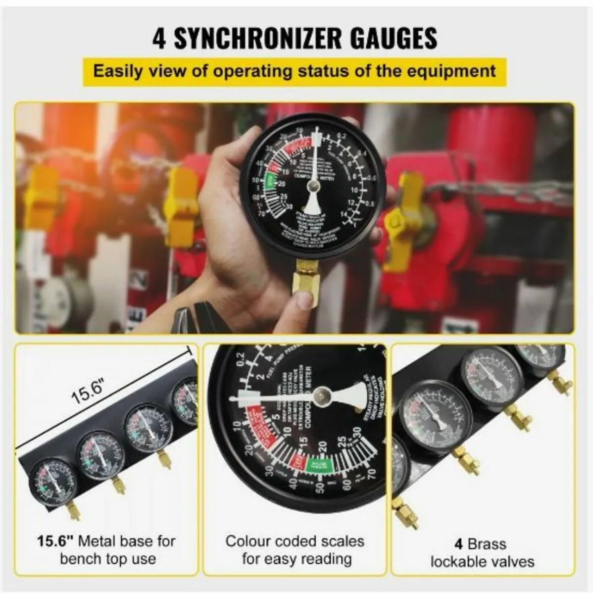 Fuel Vacuum Carburetor Synchronize Tool Kit - Image 3
