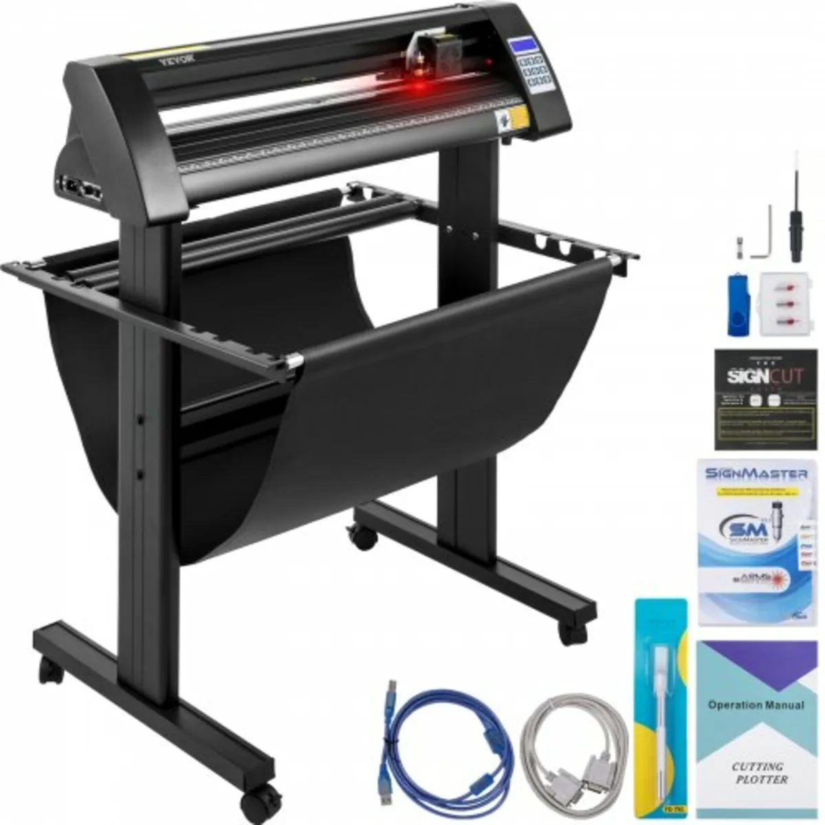 870mm Vinyl Plotter, LED Screen Plotter Cutter, Se - Image 1