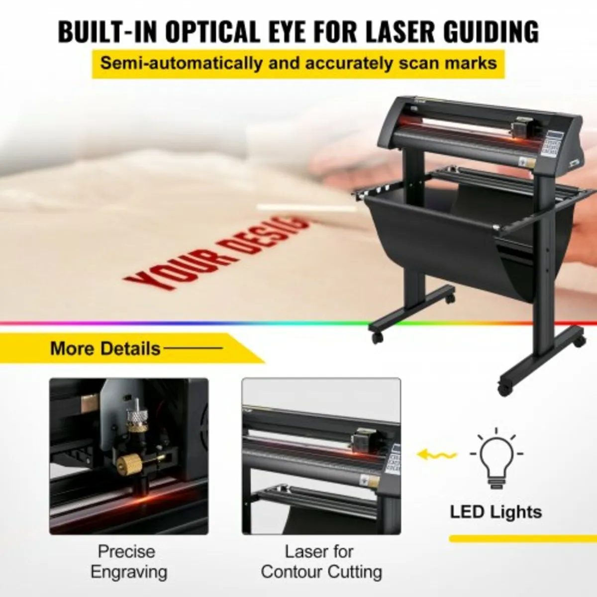 870mm Vinyl Plotter, LED Screen Plotter Cutter, Se - Image 2