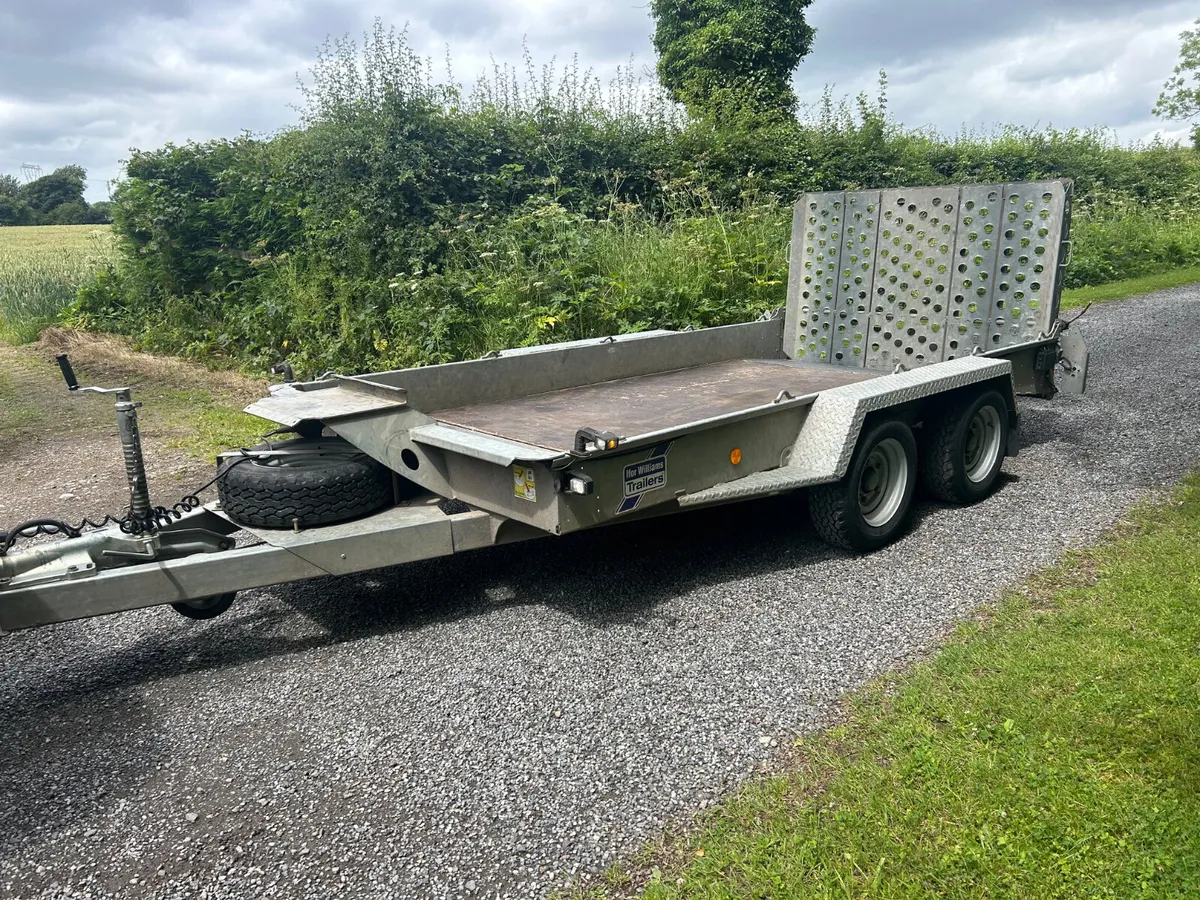 Ifor Williams 12x6 GH126 Plant Trailer - Image 3