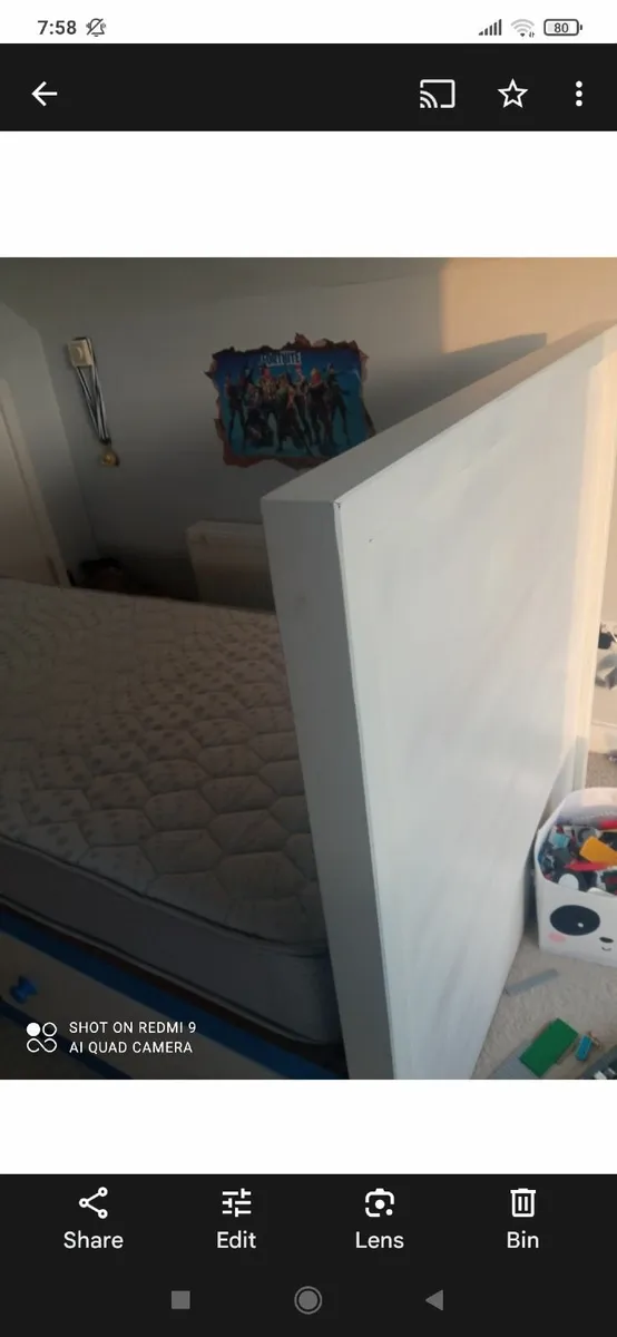 Bed . Small double 4ft - Image 2