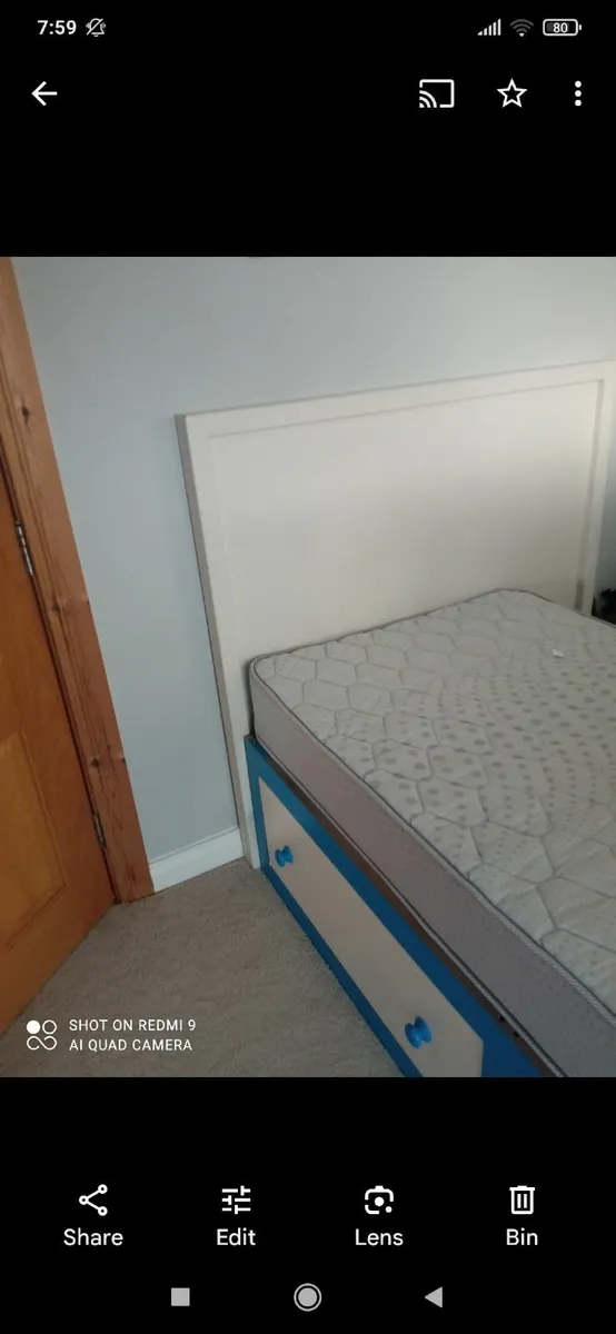 Bed . Small double 4ft - Image 3