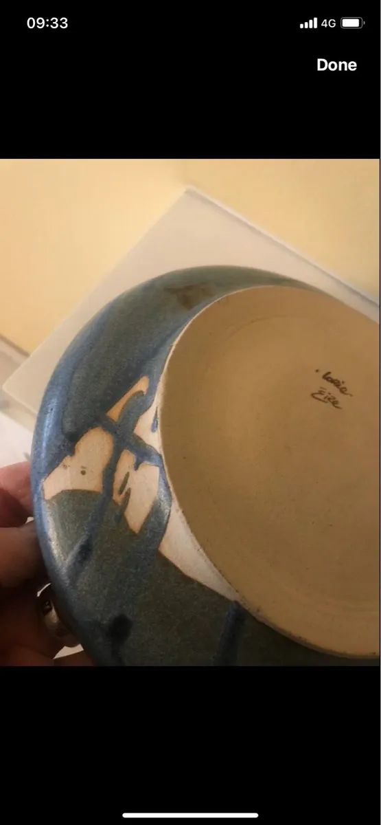 Irish Pottery Serving Dish - Image 3