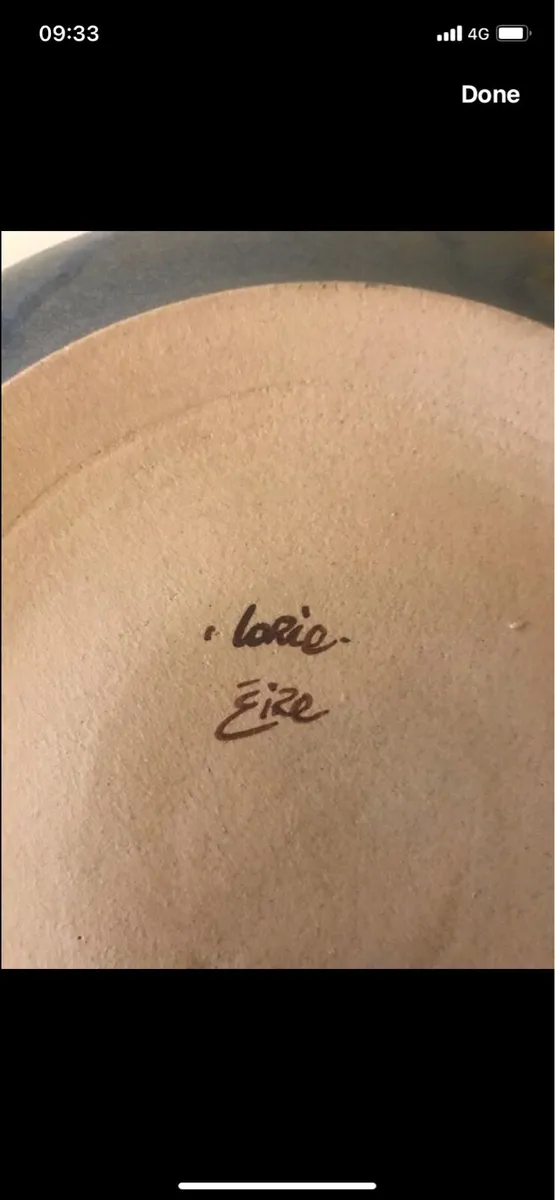 Irish Pottery Serving Dish - Image 4