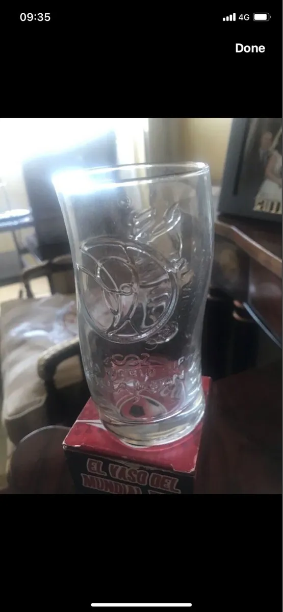Vintage World Cup Coca Cola Glasses - Image 3
