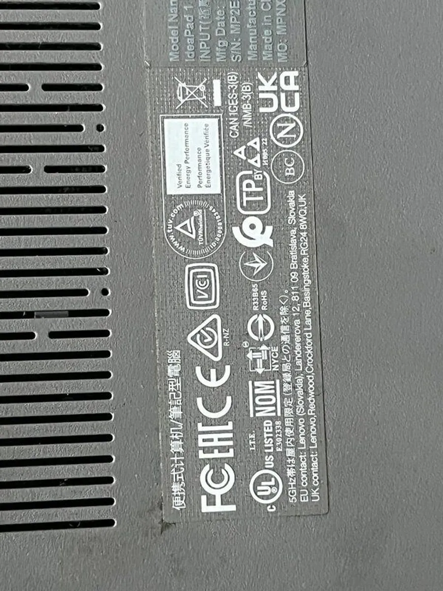 Lenovo laptop 14.1in. - Image 2