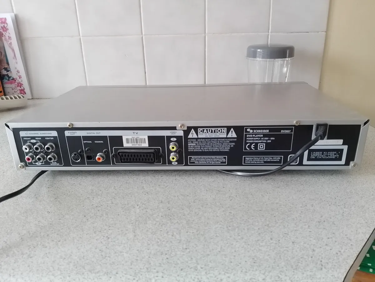 (FREE) TV Table/Cabinet + Includes a FREE DVD play - Image 3