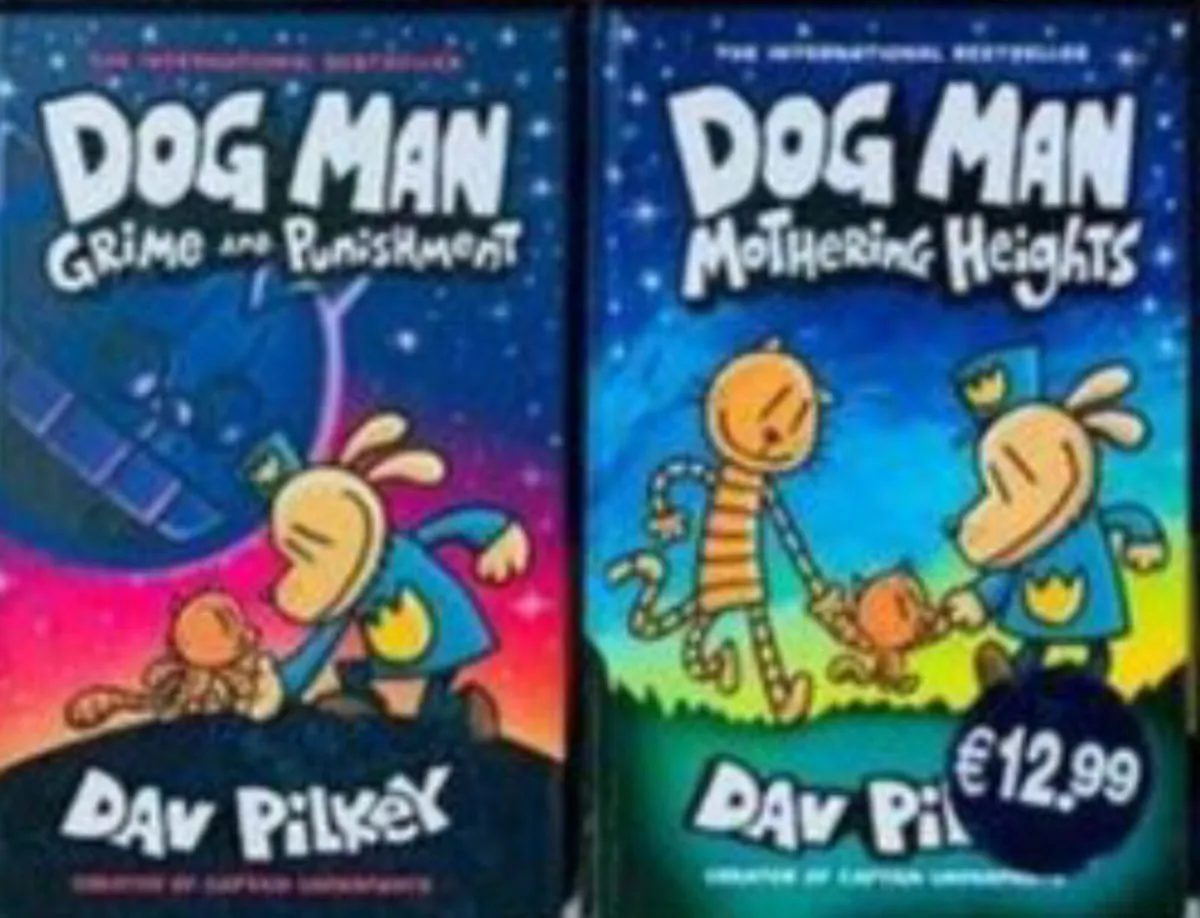 2 Hardback Dogman Books