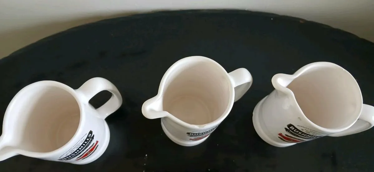 3 Bushmills whiskey jugs - Image 3