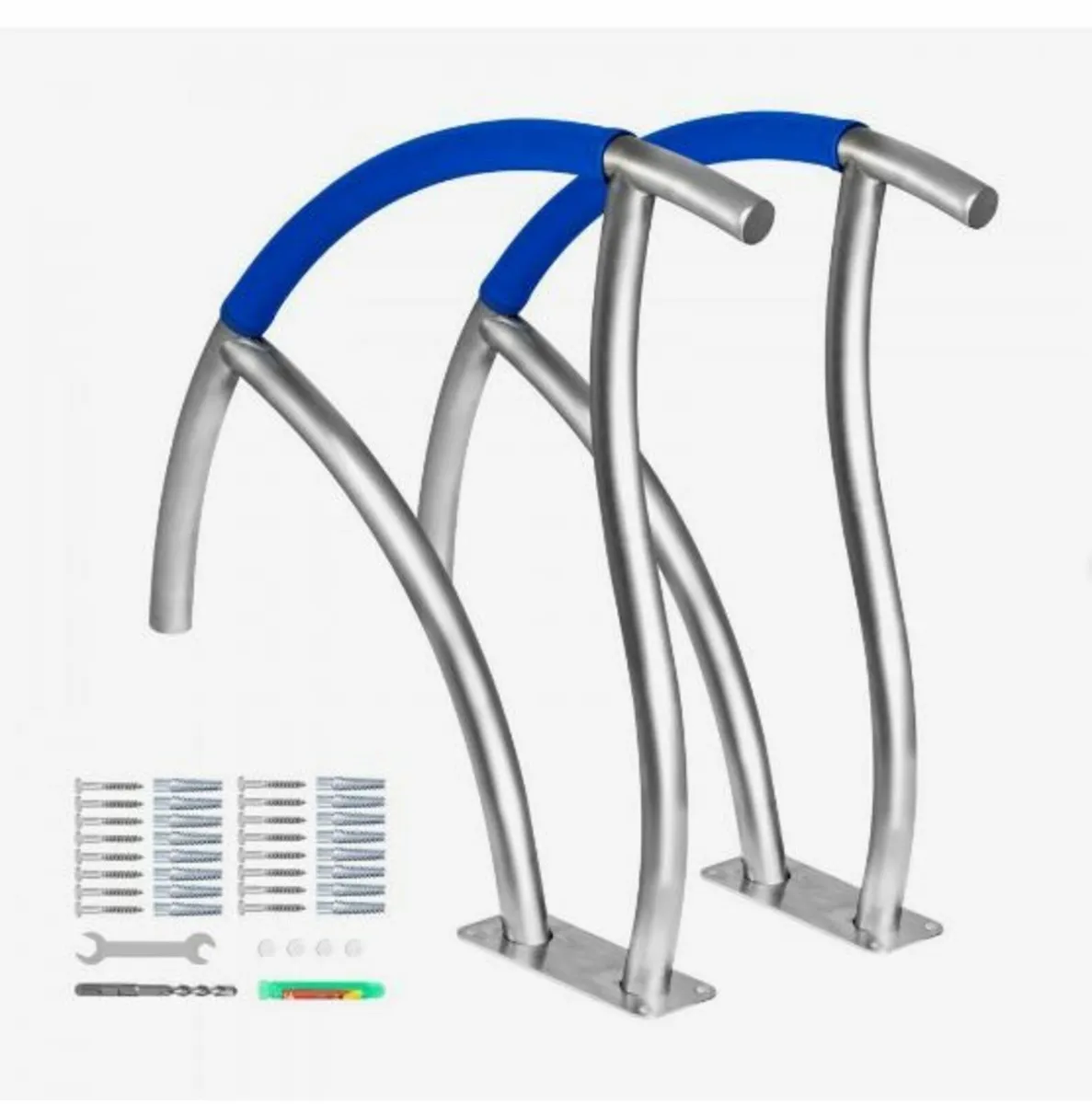 Pool Handrail, 30" x 30" Swimming Pool Stair Rail - Image 4