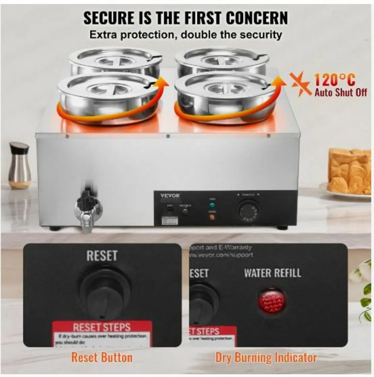 Commercial Soup Warmer Soup Station - Image 2