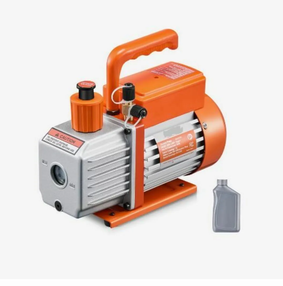 Vacuum Pump 5 CFM HVAC Single - Image 1