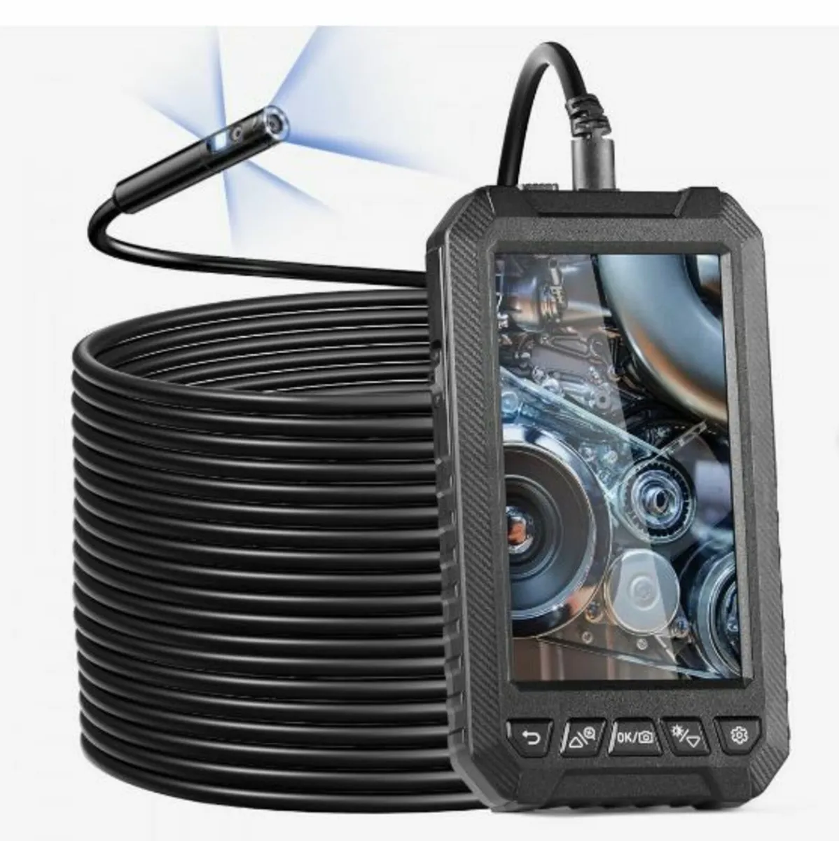 Endoscope Camera with Lights Triple Lens - Image 1
