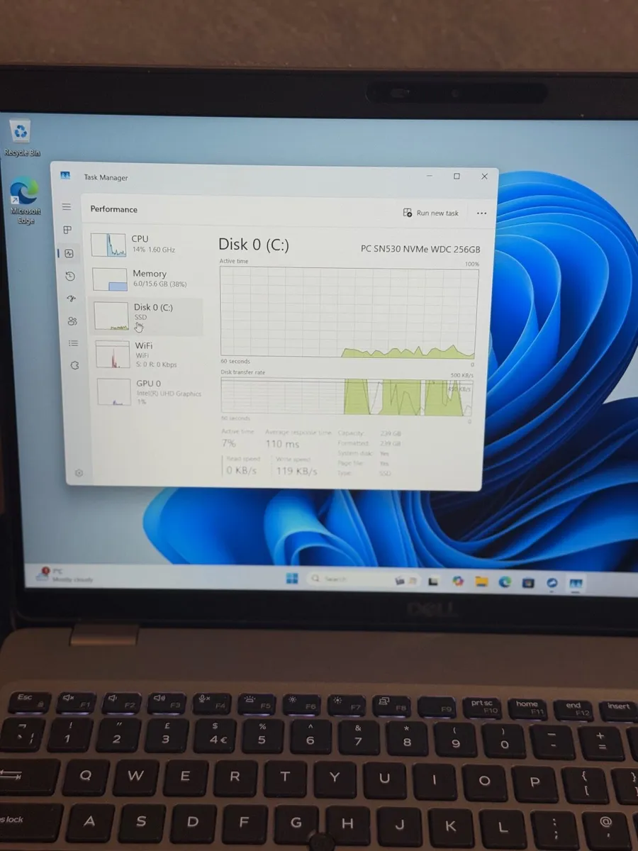 Dell Latitude 5510 i5/16GB/256SSD/FHDTouch - Image 4