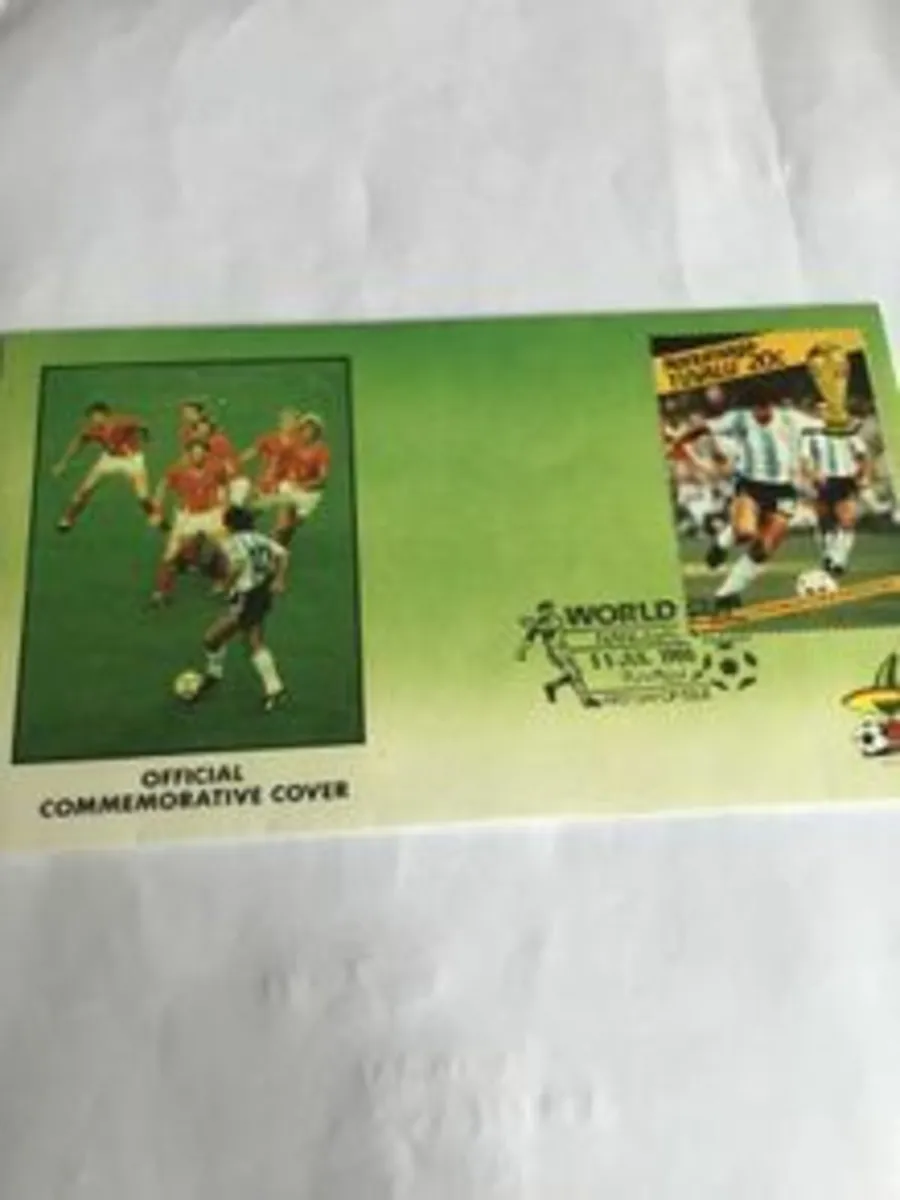 1986 Mexico World Cup First Day Cover