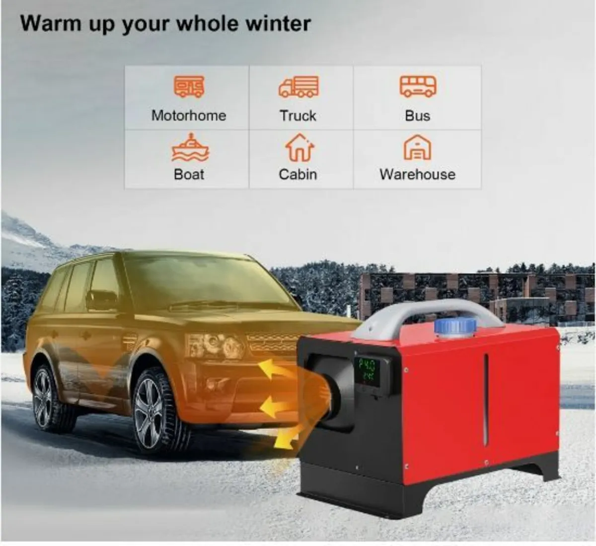 Diesel Air Heater, 8KW Parking Heater - Image 3