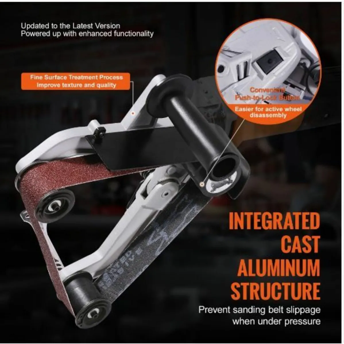 Belt Sander Adapter for Angle Grinder - Image 3