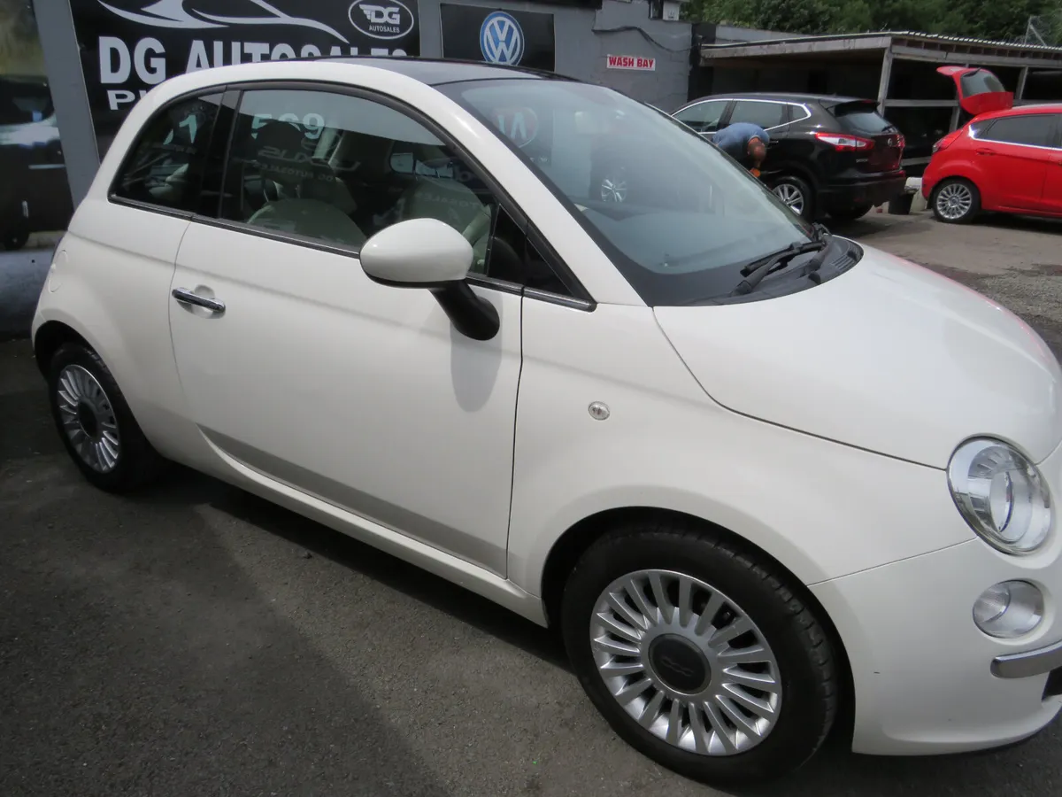Fiat 500 2014 1.2 PETROL IN WHITE NCTD 26 - Image 4