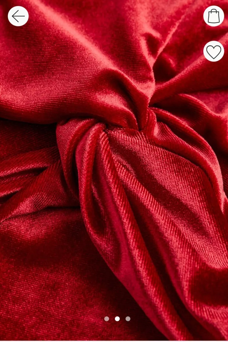 Brand new H&M nursing velour dress - Image 2