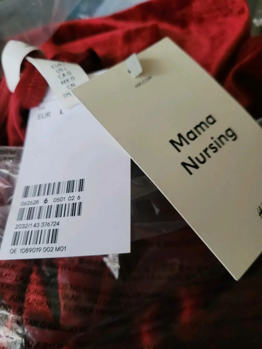 Brand new H&M nursing velour dress - Image 3