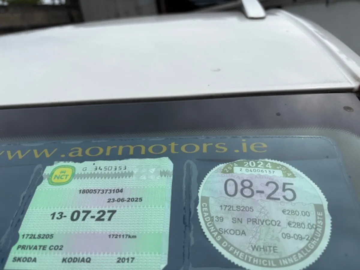 Skoda Kodiaq 2017 1.4 IRISH 1.4 NCT 2027 - Image 2