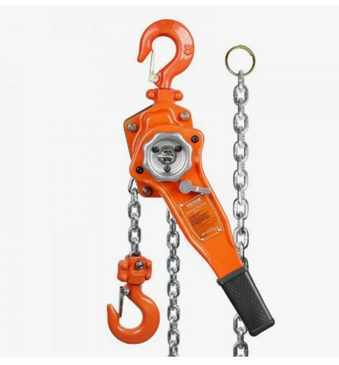 Manual Lever Chain Hoist, 3/4 Ton 1650 lbs Capacit - Image 1