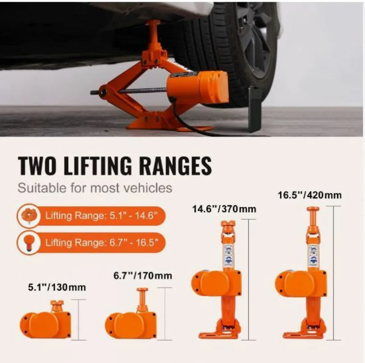 Electric Car Jack Floor Jack 3 Ton - Image 3