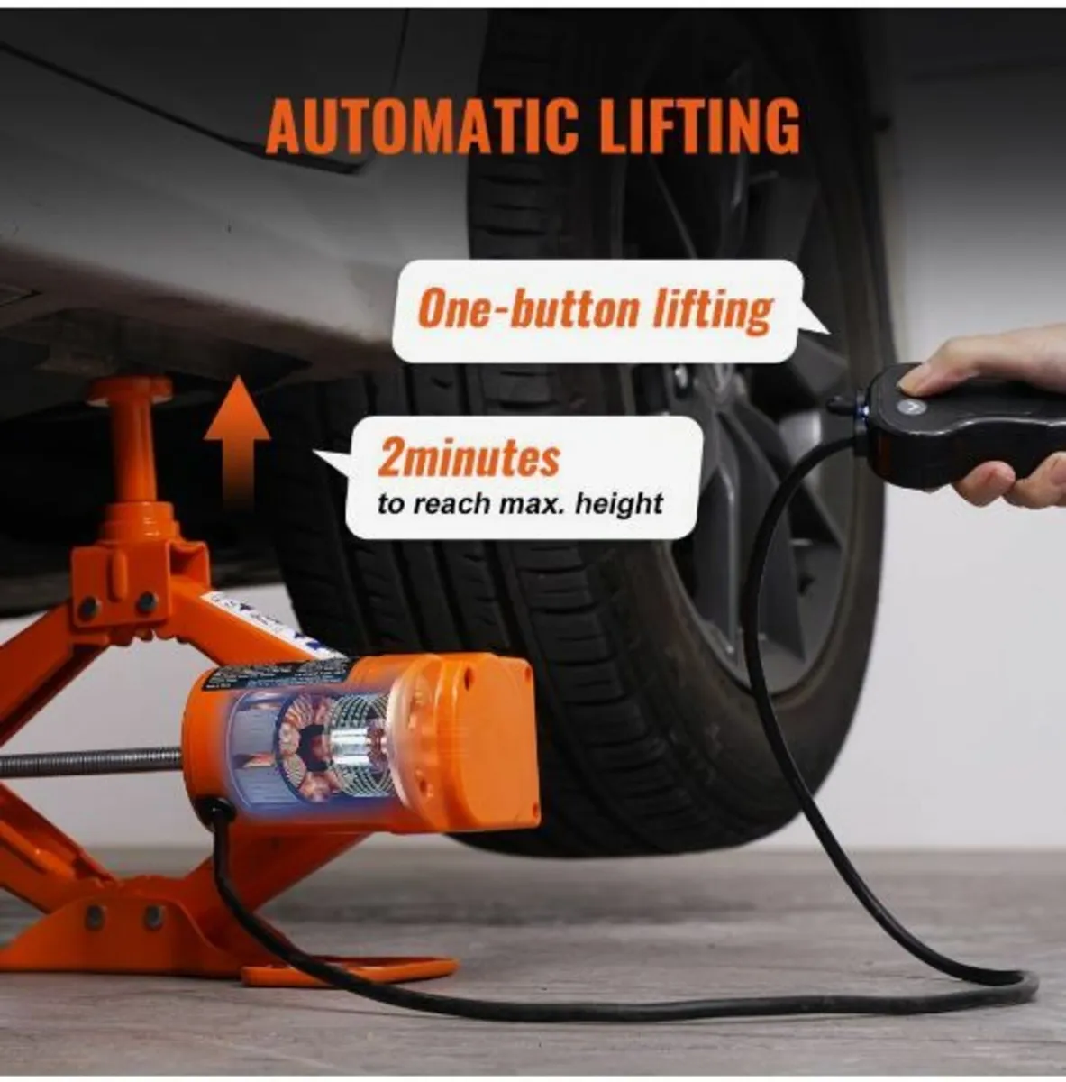 Electric Car Jack Floor Jack 3 Ton - Image 4