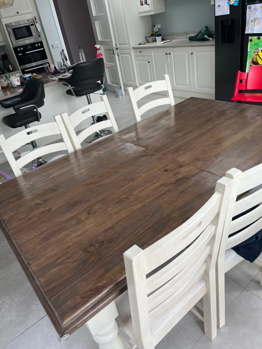 Dining table and chairs - Image 4