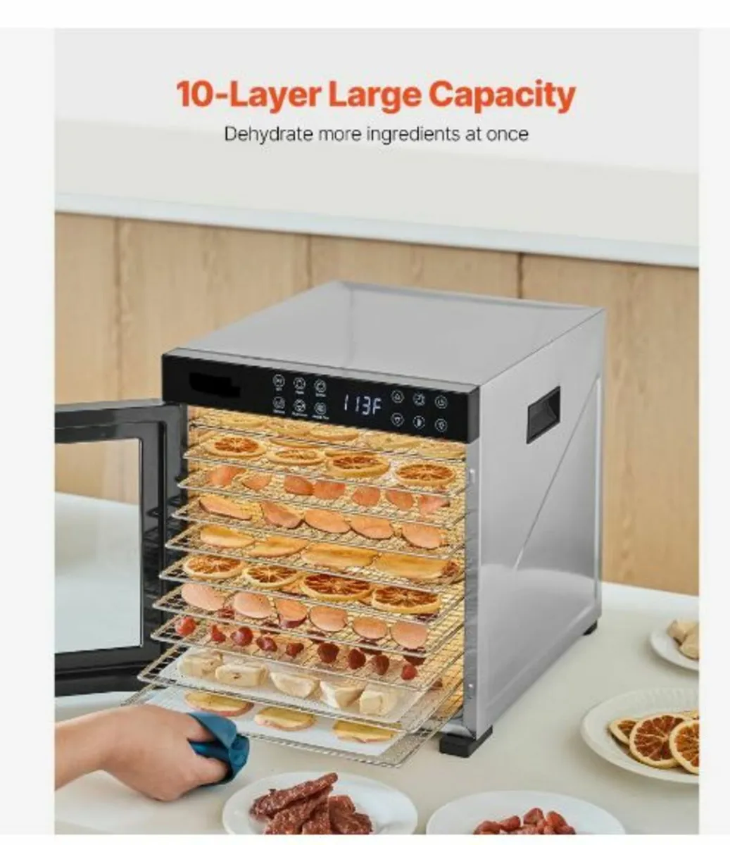 10 Trays Food Dehydrator Machine - Image 4