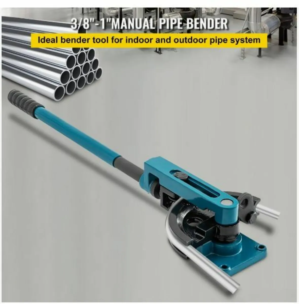 R Pipe Bender 3/8 to 1 Inch Pipe Tubing Bender - Image 1