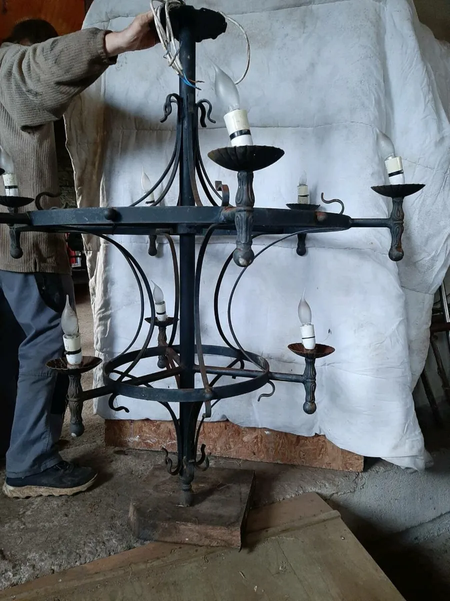 Antique chandelier - Image 2