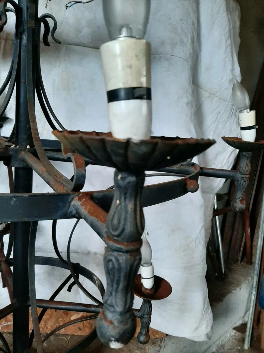 Antique chandelier - Image 3