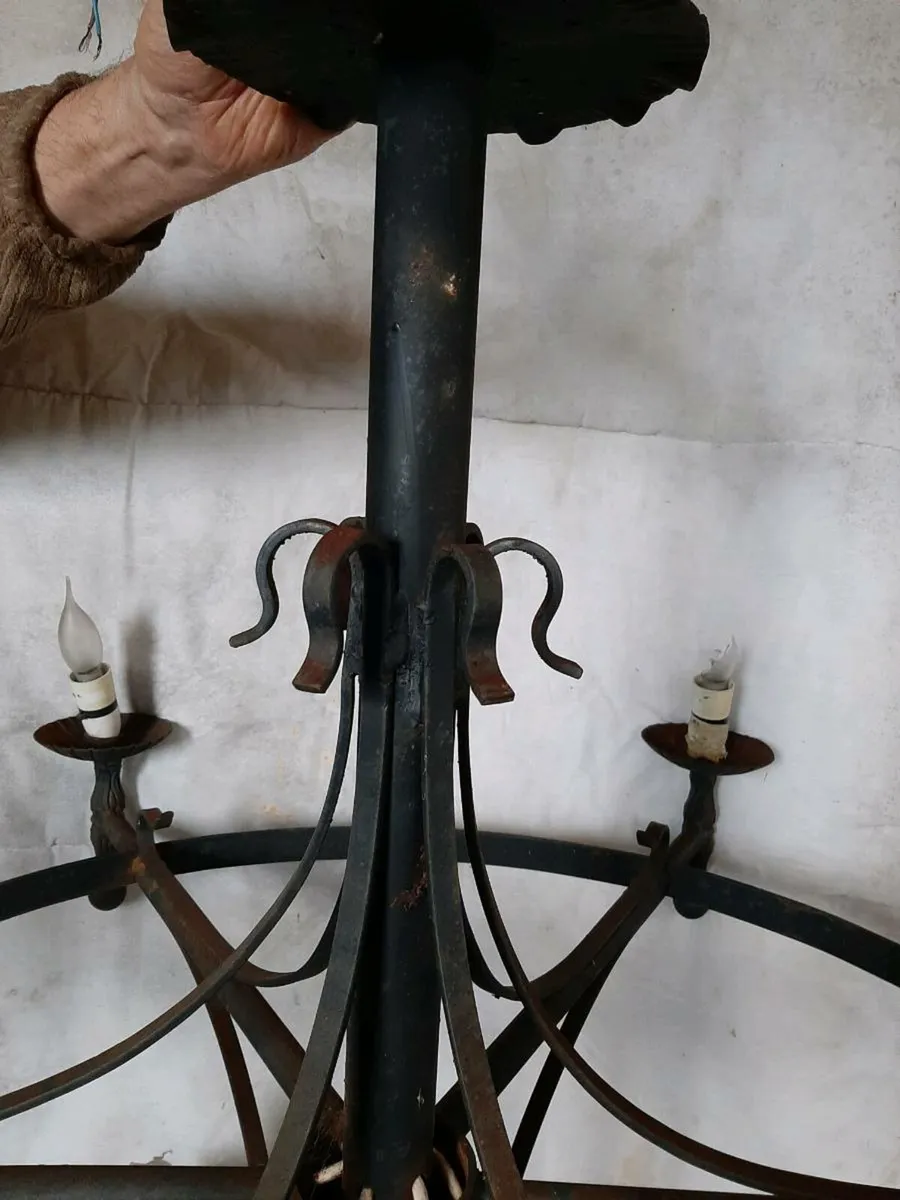 Antique chandelier - Image 4