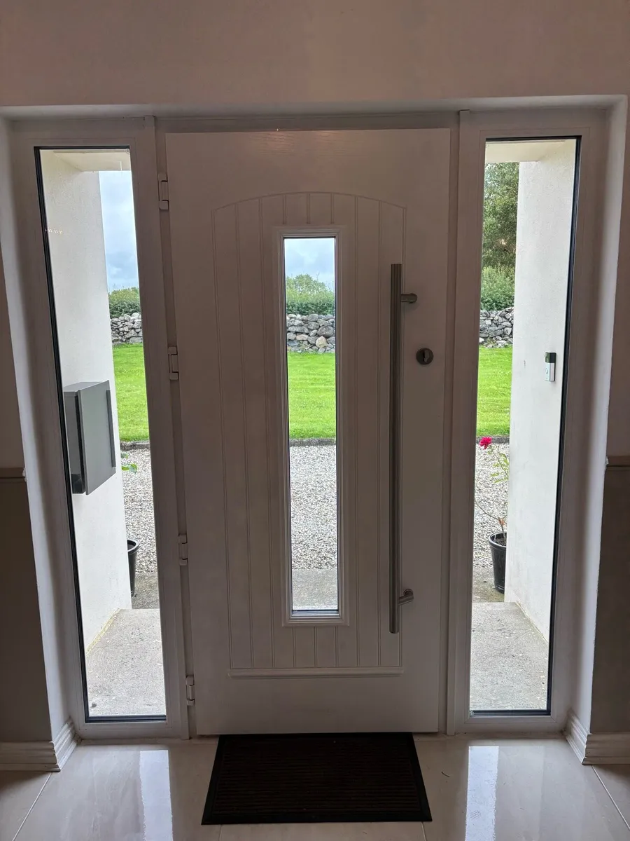 Front Door Composite with side lights - Image 2