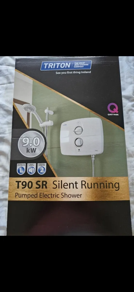Triton T90 SR electric shower - Image 1